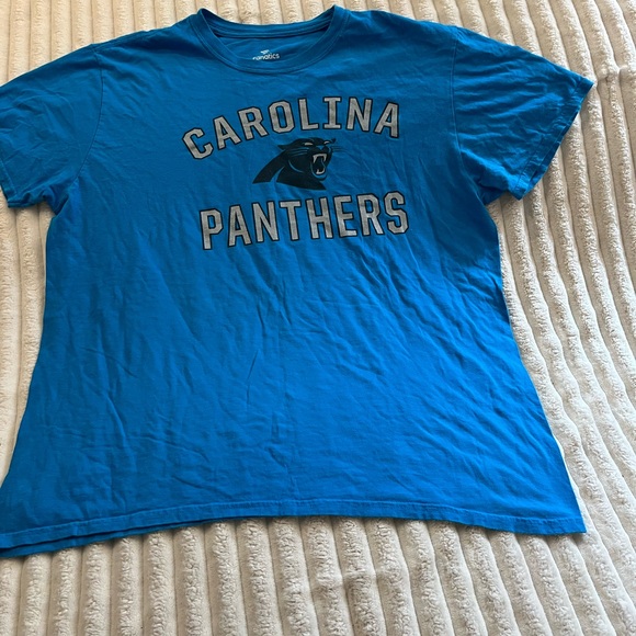 Fanatics NFL Carolina Panthers Vibrant Blue Shirt Men’s Size XL - Picture 1 of 4